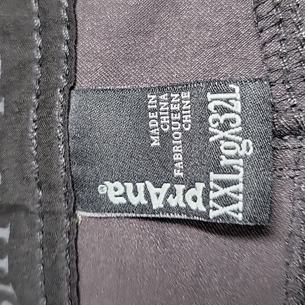 Prana Men's Hiking Pants, Convertible, Cargo Pocket, Gray, Size XXL, 32" L